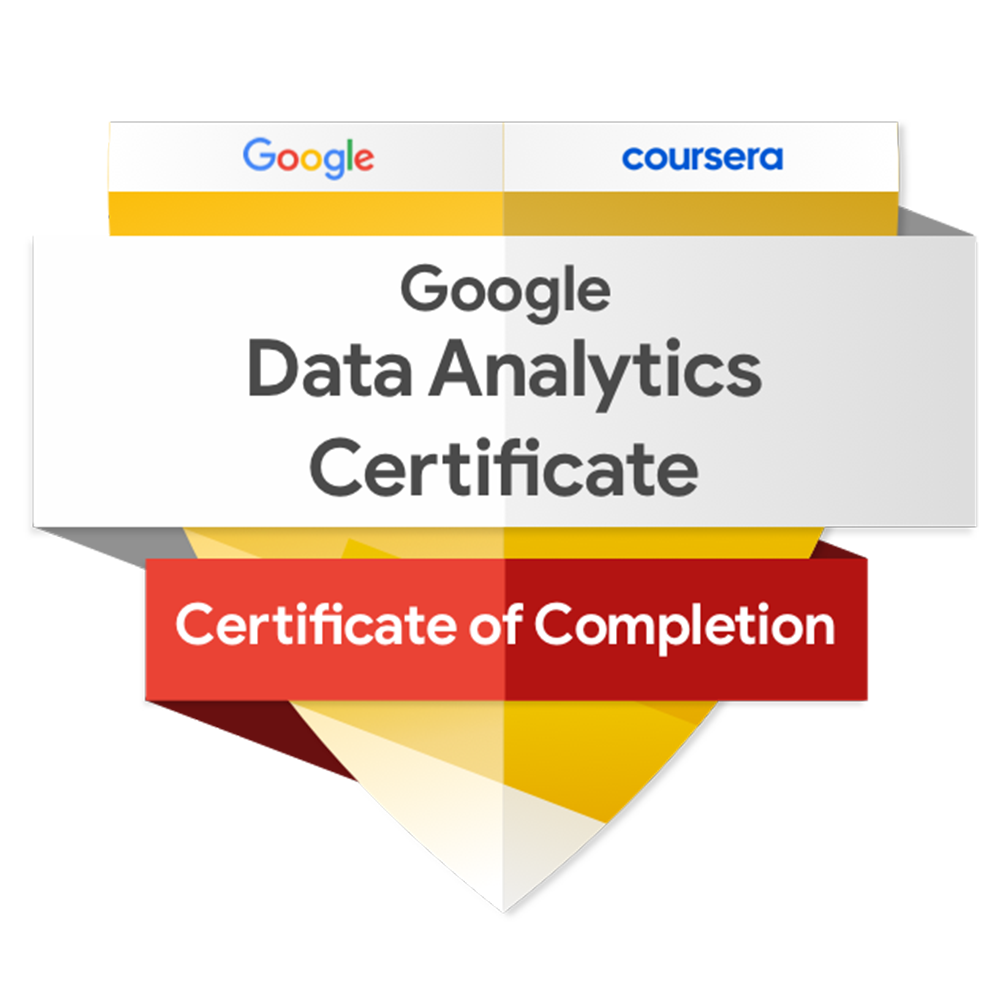 Google Data Analytics Professional Badge